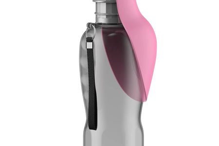 800Ml Portable Dog Water Bottle for Big Dogs Pet Outdoor Travel Hiking Walking Foldable Drinking Bowl Golden Retriever Supplies