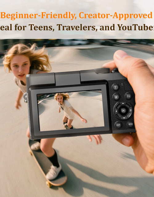 Load image into Gallery viewer, Digital Camera 4K 56MP Cameras for Photography for Youtube with 32GB SD Card
