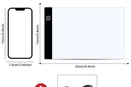 A3/A4/A5 Level Dimmable Led Drawing Copy Pad Board Children'S Toy Painting Educational Kids Grow Creative Gifts for Children