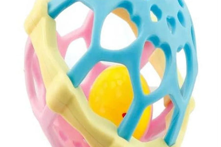 Kids Early Educational Rattles Ball Toys Colorful Soft Hand Grasping Bell Newborn Baby Toy from 0 3 6 9 12 Months Baby Toddler Sensory Toys Early Learning Toy for Boys Girls Baby Gifts