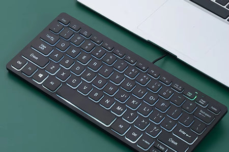 Portable Wired Keyboard Laptop Mini Keyboard Computer External Keyboard Computer Accessories