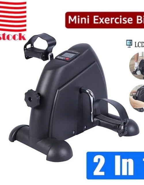 Load image into Gallery viewer, Desk Bike Pedal Exerciser, Mini Exercise Bike
