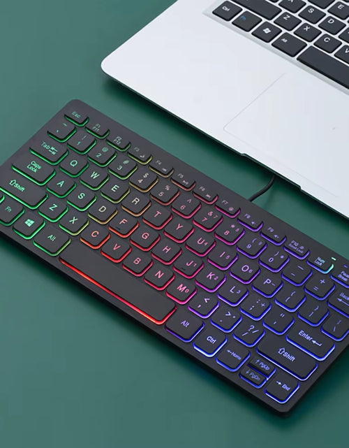 Load image into Gallery viewer, Portable Wired Keyboard Laptop Mini Keyboard Computer External Keyboard Computer Accessories
