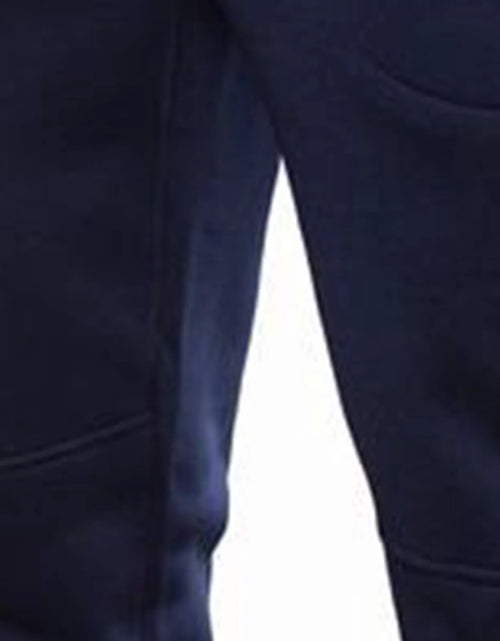 Load image into Gallery viewer, Pantalones Sólidos Con Cordón Para Hombre Cintura Elástica Joggers Ajustados Pantalones Deportivos Con Bolsillo Con Zíper Pantalones De Fitness Moda Hippie Ajuste Regular Otoño Invierno Casual Para Exteriores Pantalones Largos
