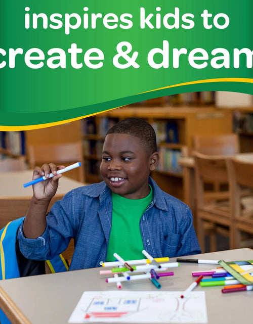 Load image into Gallery viewer, Super Tips Washable Markers, 100 Ct, Easter Coloring Supplies, Classroom Must Haves, Easter Gifts for Kids and Teens, Ages 3+
