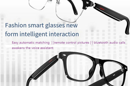 Bluetooth Smart Glasses with Automatic Adjustment Wireless Bluetooth Headset anti Blue Light Sunglasses Man Woman Waterproof