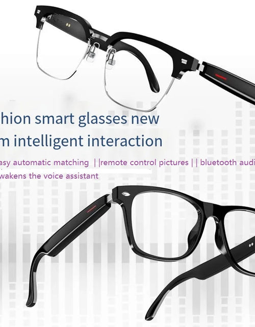 Load image into Gallery viewer, Bluetooth Smart Glasses with Automatic Adjustment Wireless Bluetooth Headset anti Blue Light Sunglasses Man Woman Waterproof
