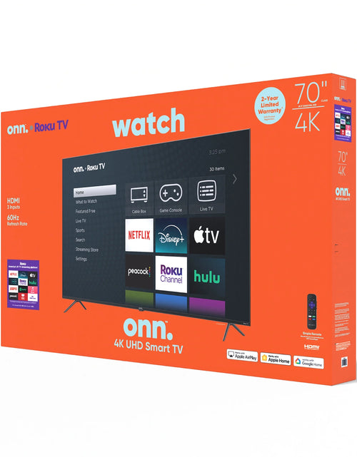 Load image into Gallery viewer, 70” Class 4K UHD Roku Smart Television, 100012588
