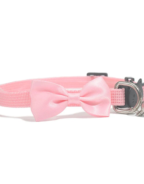 Load image into Gallery viewer, Pet Collars New Pet Bow Bell Collars Cute Cat Collars Pet Supplies Multicolor Adjustable Pet Dressing Tool Pet Accessories
