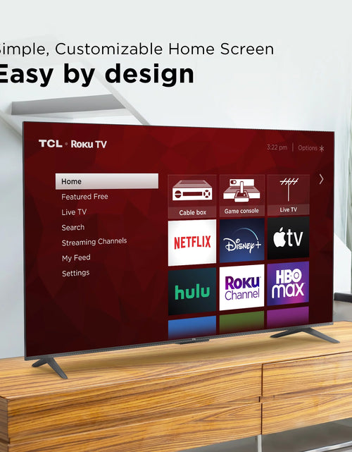 Load image into Gallery viewer, 55” Class S4 (55S451) 4K UHD HDR Smart TV with Roku TV
